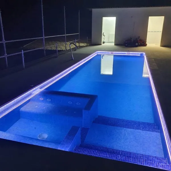 leds par piscinas